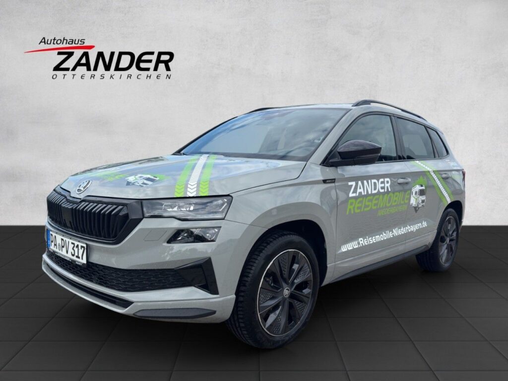 SKODA Karoq Sportline 4×4 TSI DSG – AHK, Kamera, PDC